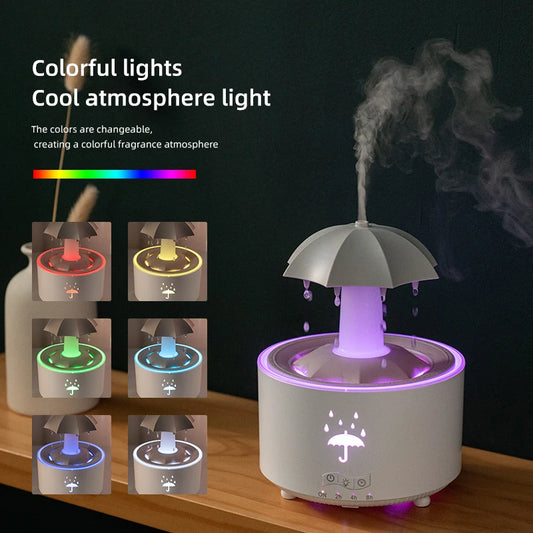 Colorful Umbrella Water Drop Air Humidifier